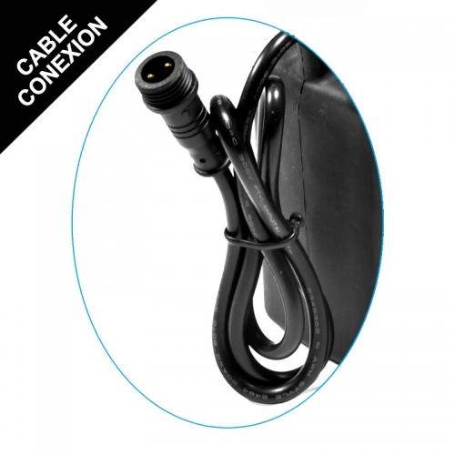 Conector waterproof 22AWG - 2mt