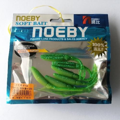 6pc de vinilo 7.5cm, 1.6gr - Noeby 05