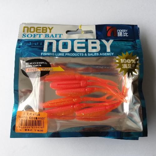 6pc de vinilo 7.5cm, 1.6gr - Noeby 07