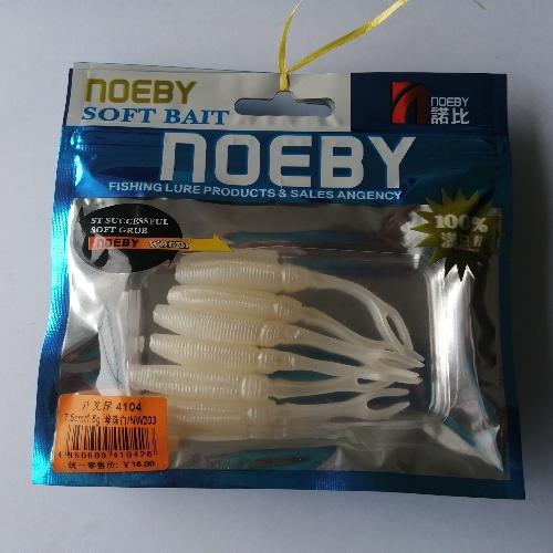 6pc de vinilo 7.5cm, 1.6gr - Noeby03