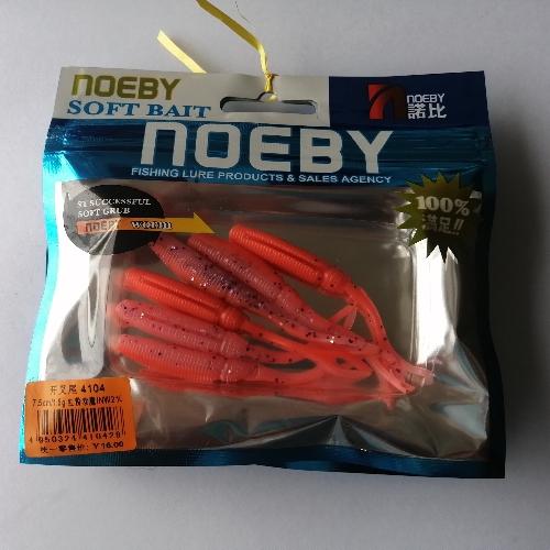 6pc de vinilo 7.5cm, 1.6gr - Noeby 10