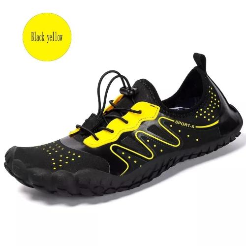 Aquashoes ergonómicos para deportes acuáticos Yellow/Black
