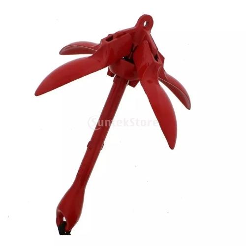 Ancla de 1.5kg galvanizada rojo