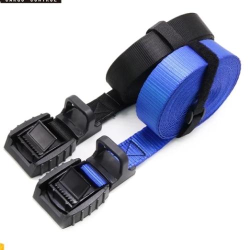 Par de Straps azul, con protector de goma