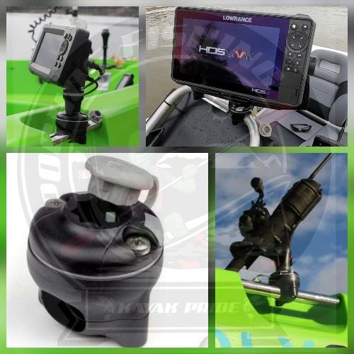 Base redonda para barra* / RailMount 19-25