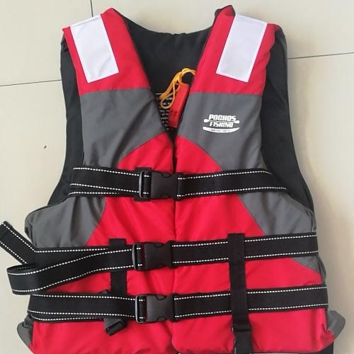 Chaleco Salvavidas Pochos Fishing rojo