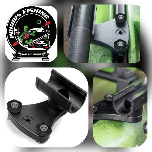 Soporte de remo con seguro de riel* / QuikGrip Paddle Clip Track Mount