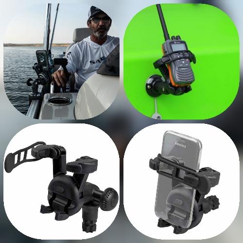 Soporte de celular*, radio, fishfinder / Mobi Device Holder