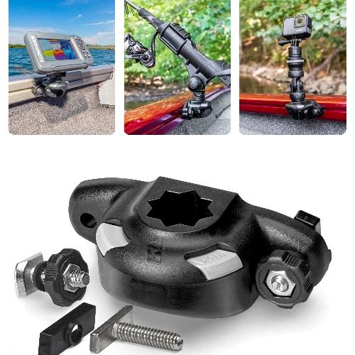 Base redonda con seguro de riel manual* / SidePort TracLoader

- Railblaza