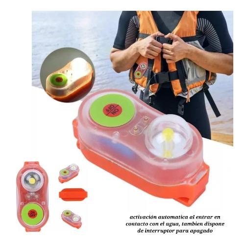 Luz de seguridad para chaleco salvavidas