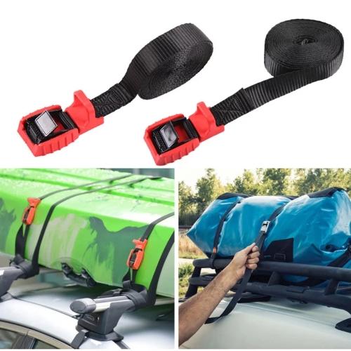 Par de Straps rojo para kayak, paddle, surf, etc